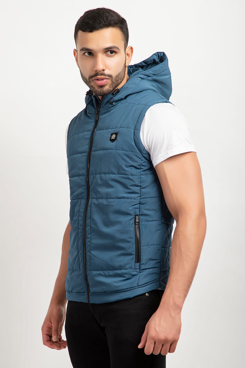 lexcot puffer jacket in airforce color