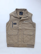 SLEEVELESS CARGO POCKET WINTER JACKET FOR MEN'S