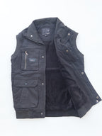 SLEEVELESS CARGO POCKET WINTER JACKET FOR MEN'S