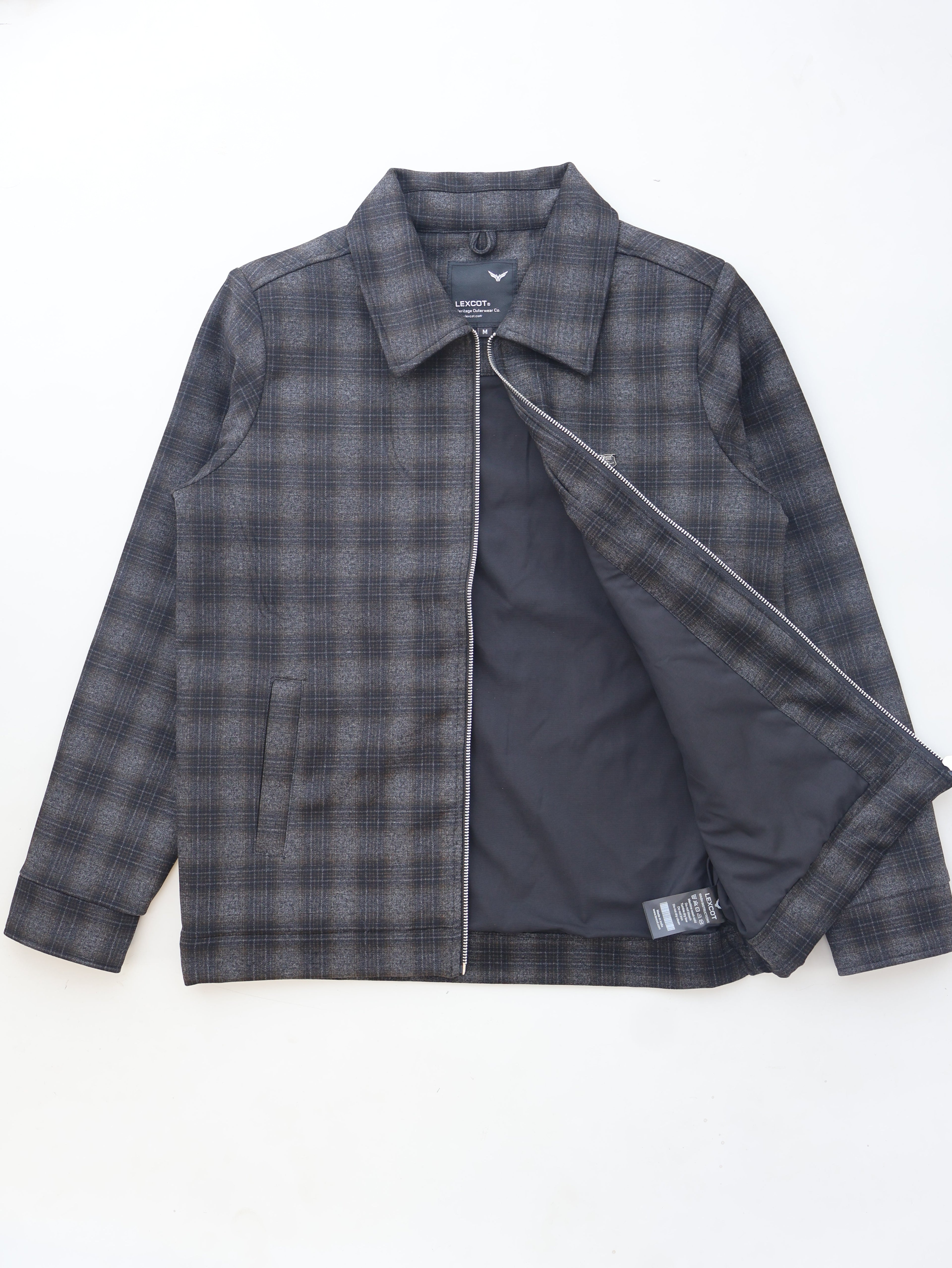 jacket for men's (Classic Shirt-Style Collar) Lexcot