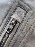 suede leather jacket for men's