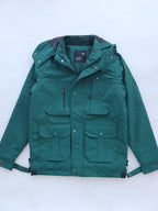 Cargo pocket winter jacket for men's