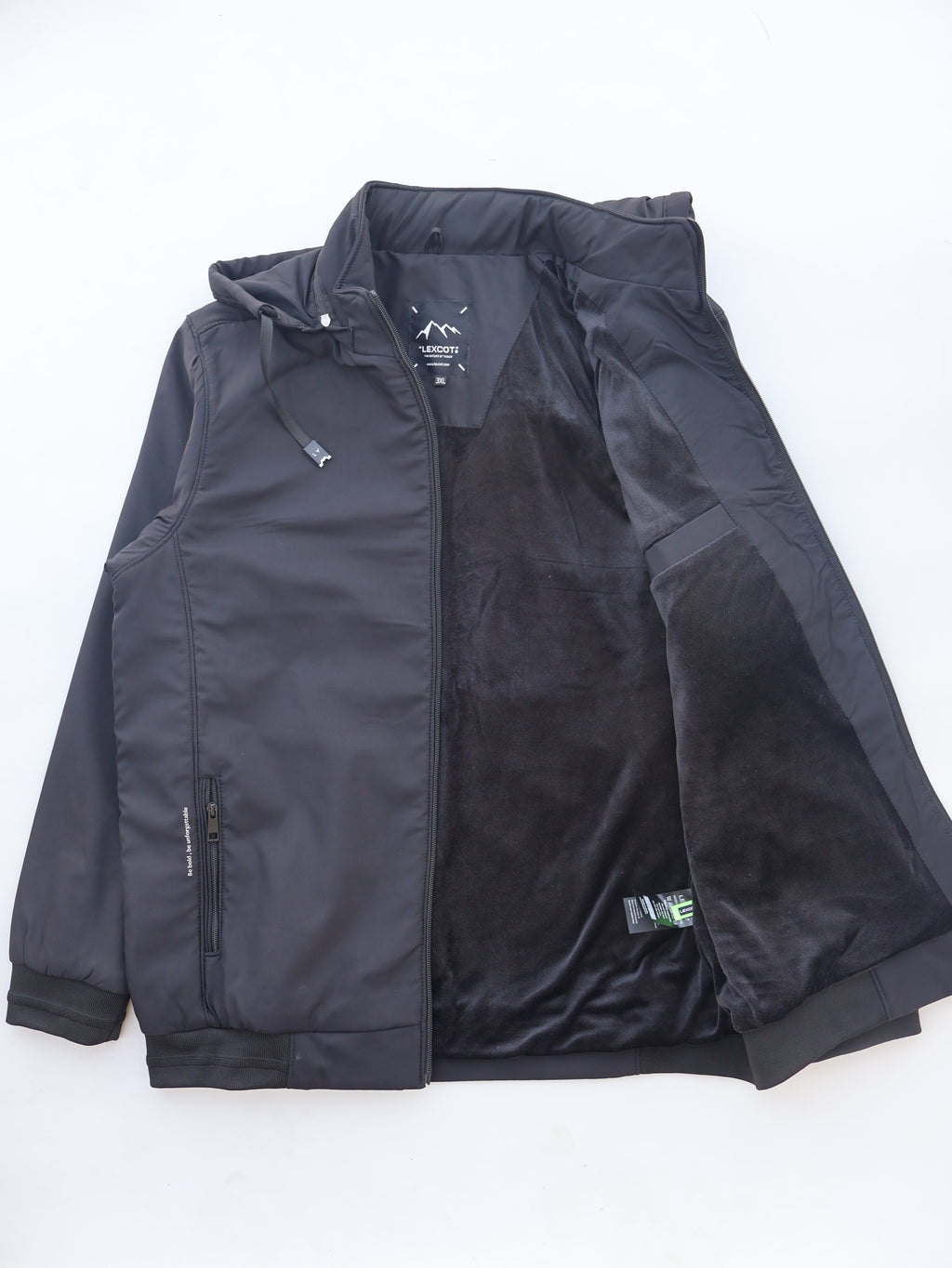 hooded winter jacket for men Lexcot