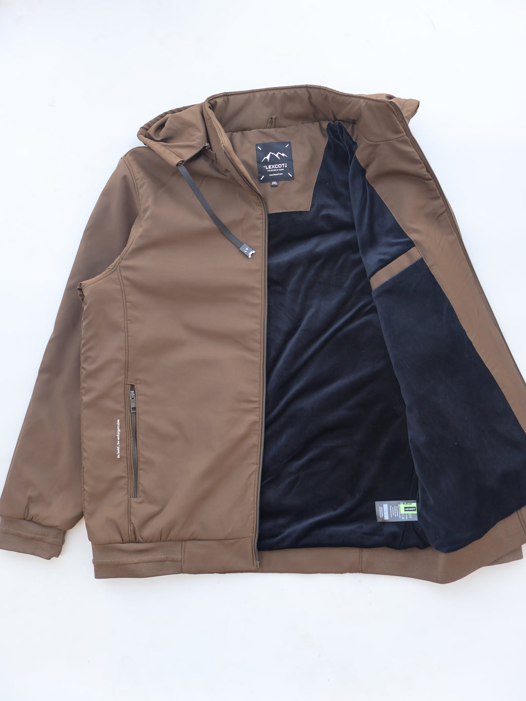 hooded winter jacket for men Lexcot