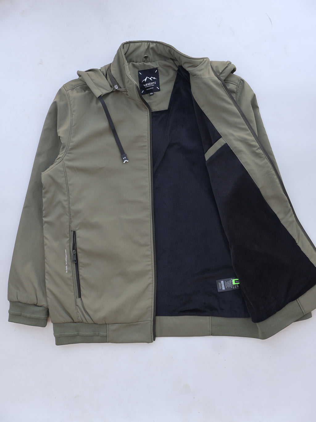 hooded winter jacket for men Lexcot