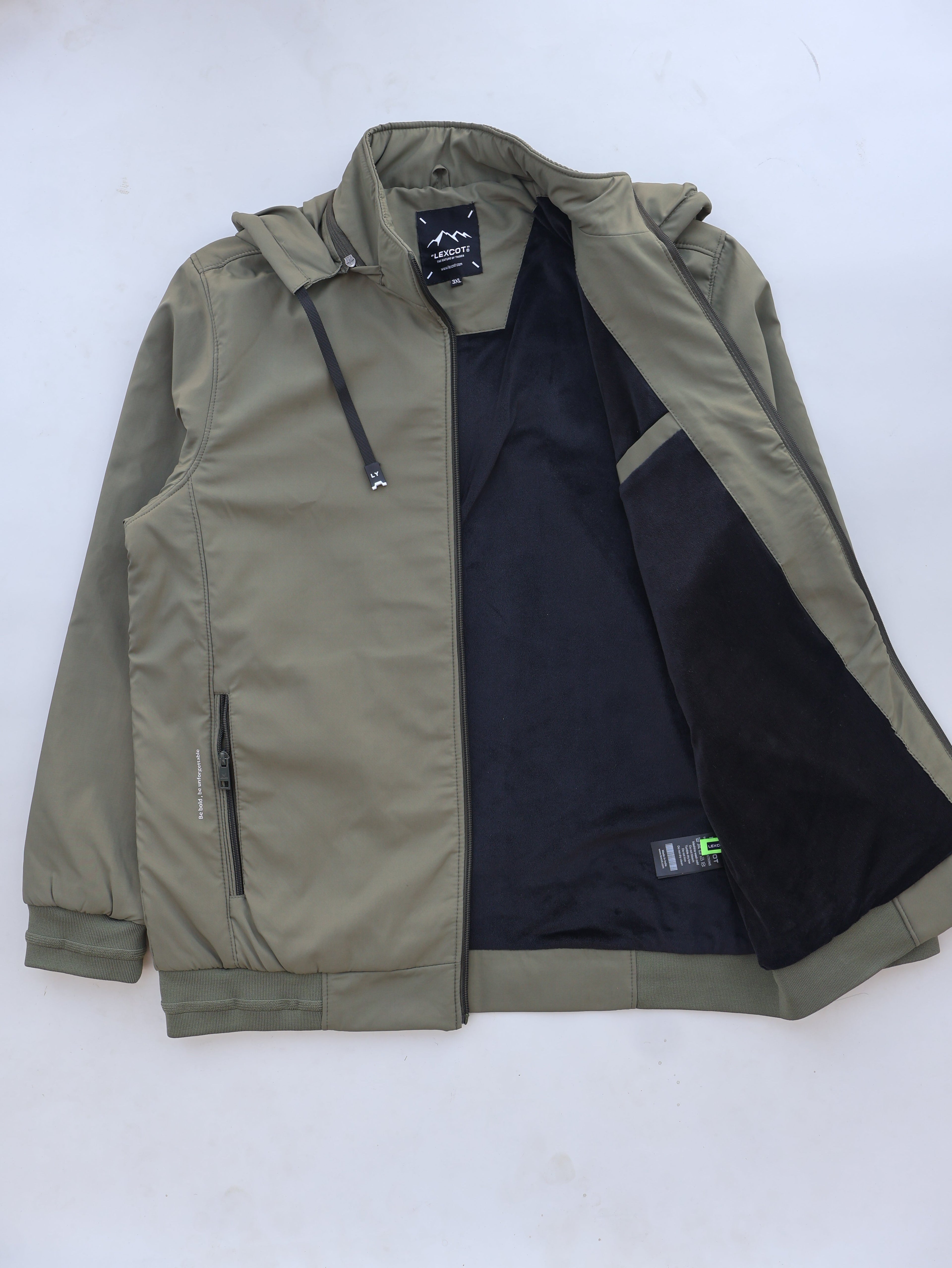 hooded winter jacket for men Lexcot