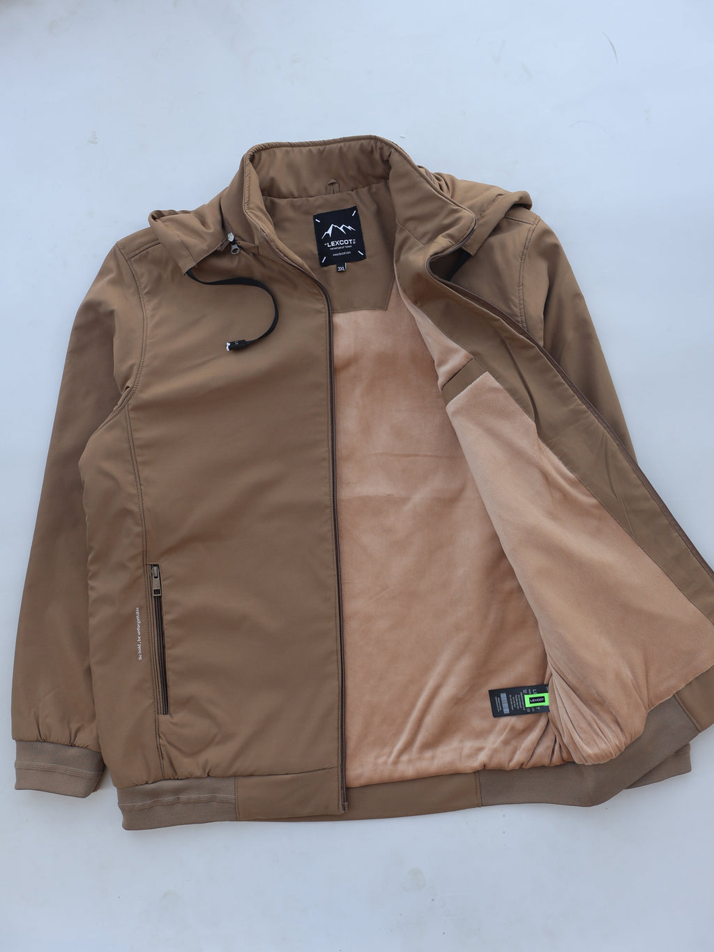 hooded winter jacket for men Lexcot