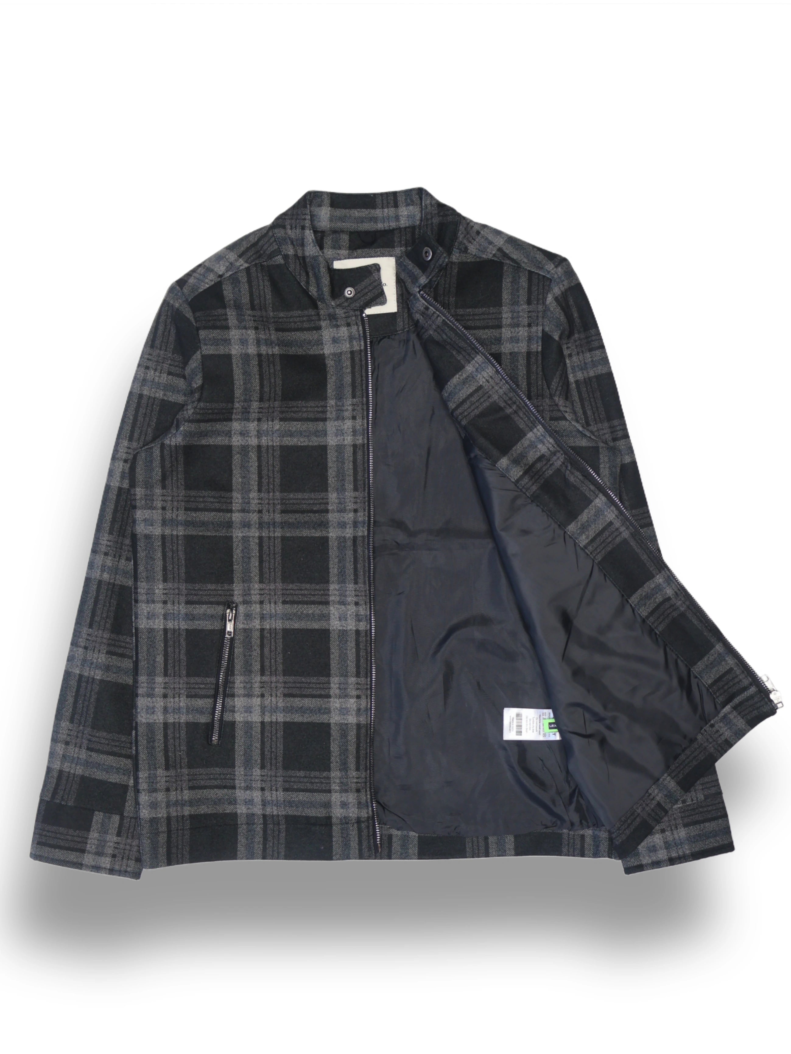 Checkered Tailored Jacket for men's Lexcot