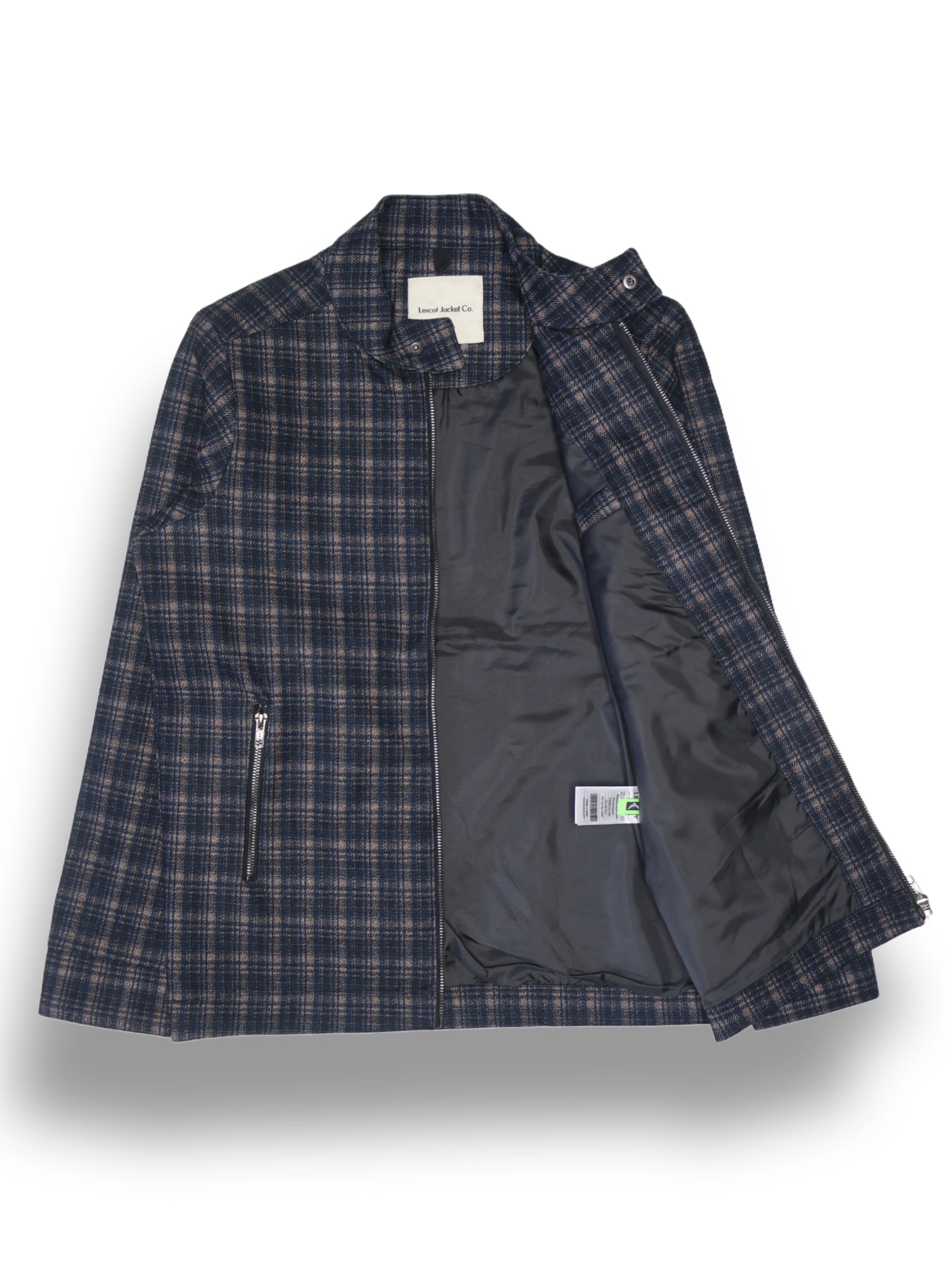 Checkered Tailored Jacket for men's Lexcot