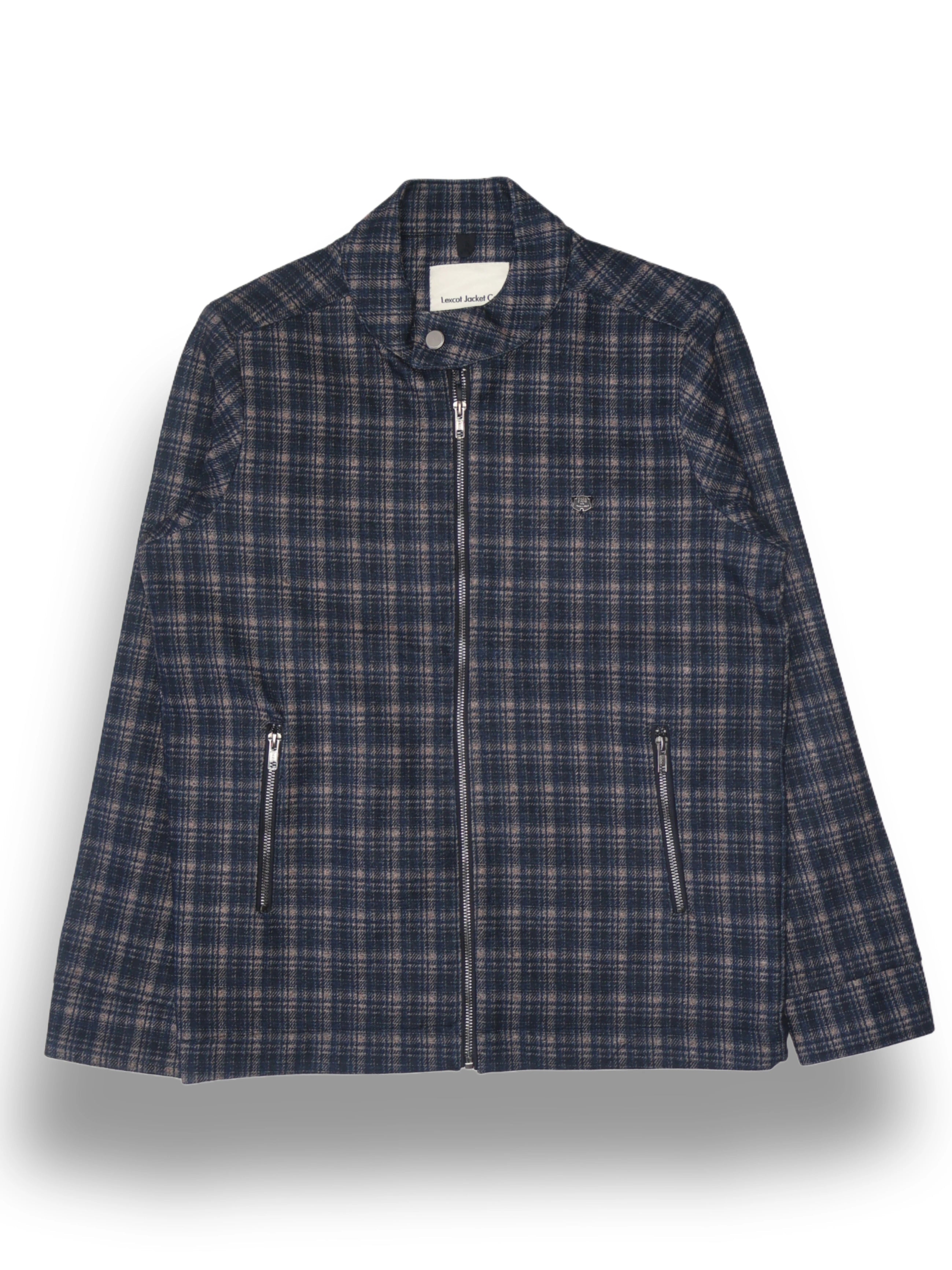 Checkered Tailored Jacket for men's Lexcot