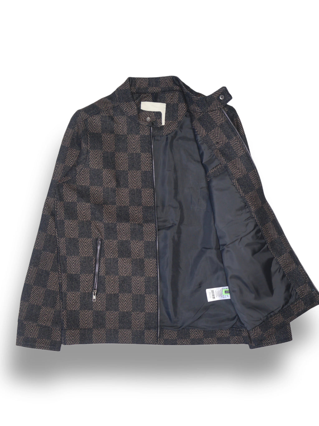 Checkered Tailored Jacket for men's Lexcot