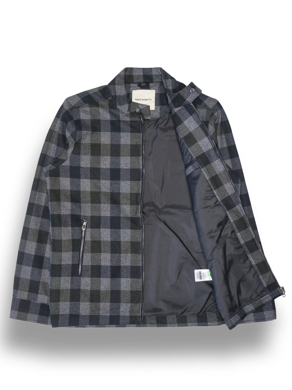 Checkered Tailored Jacket for men's Lexcot