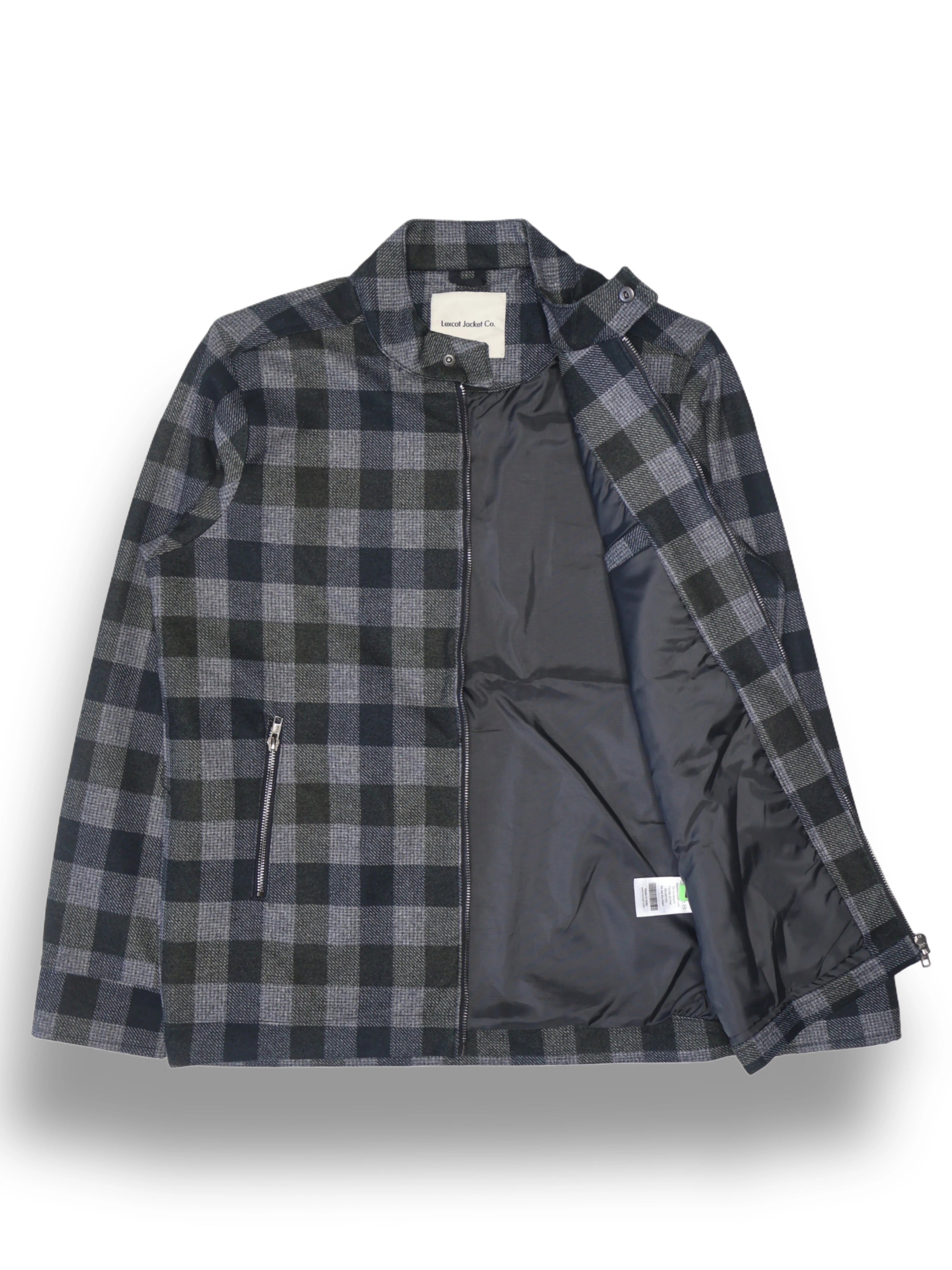 Checkered Tailored Jacket for men's Lexcot