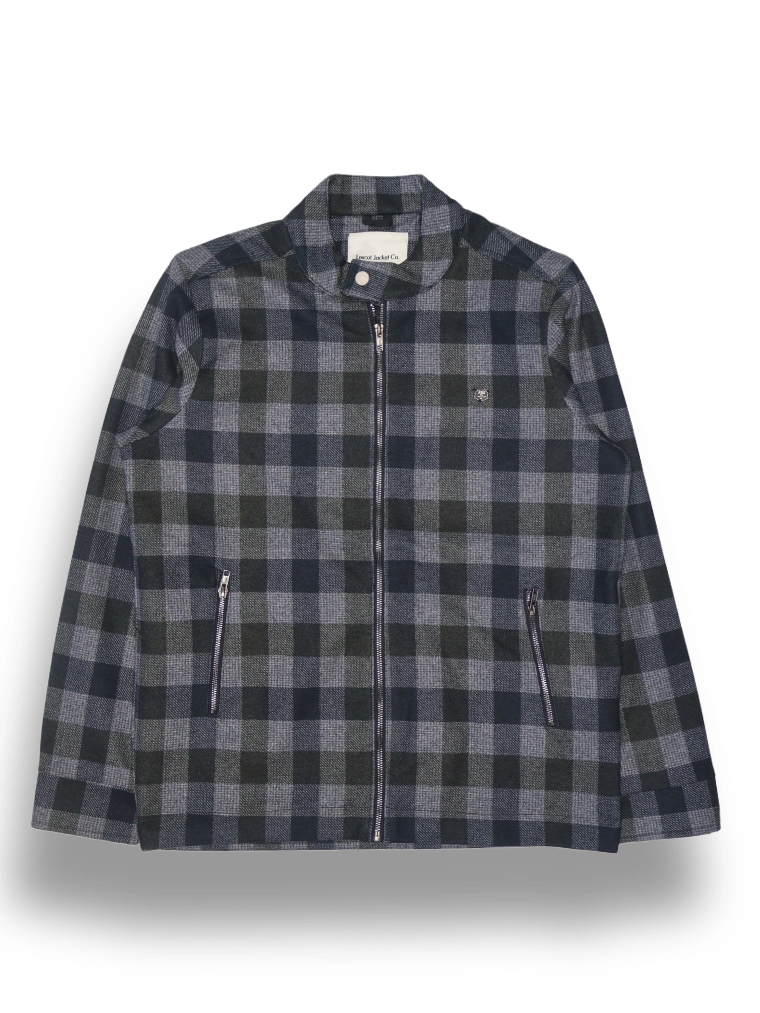 Checkered Tailored Jacket for men's Lexcot