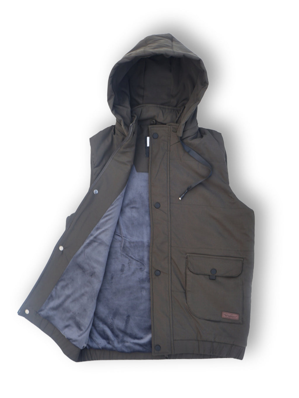 hooded sleevleess jacket for men Lexcot