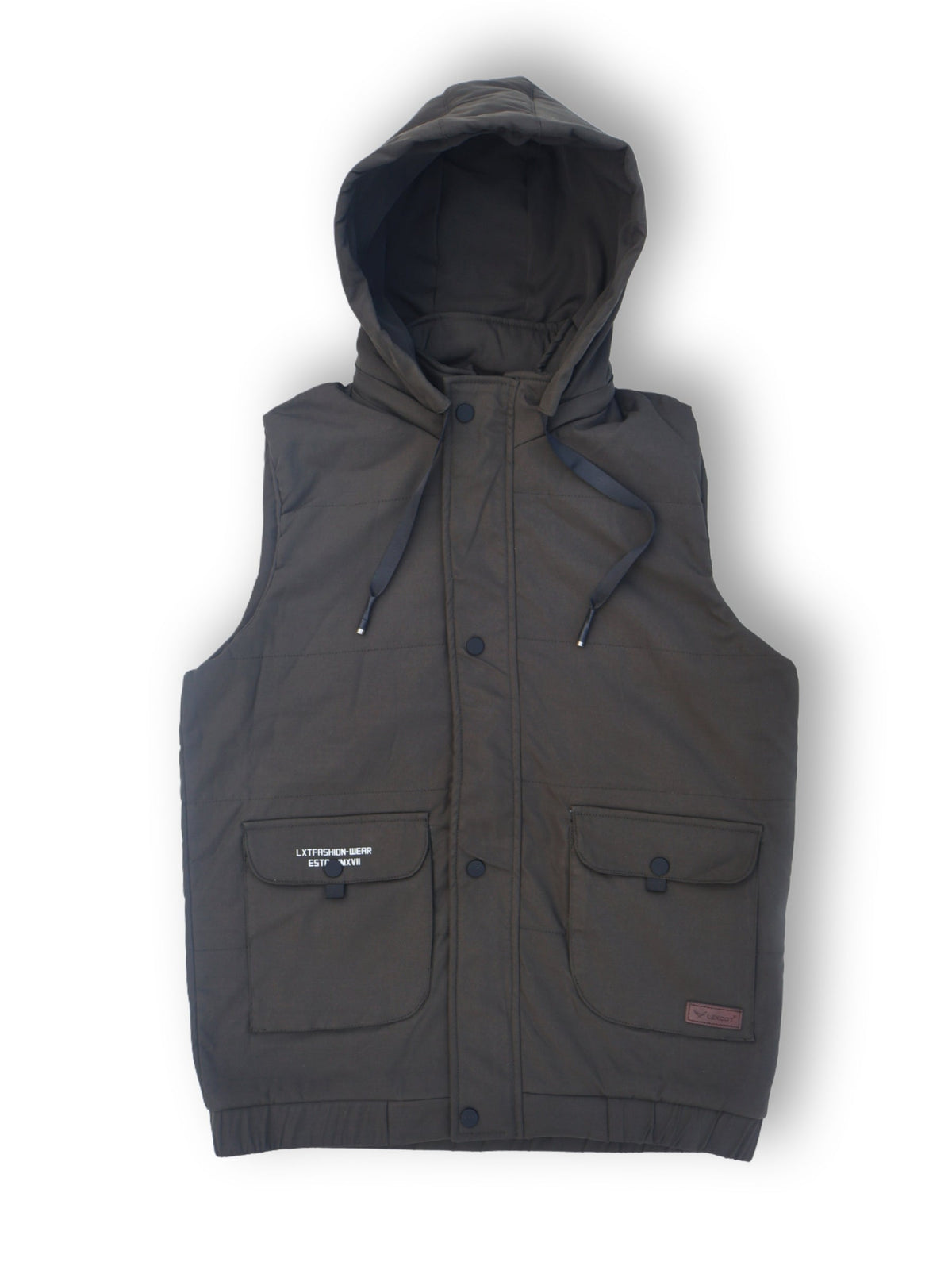 hooded sleevleess jacket for men Lexcot