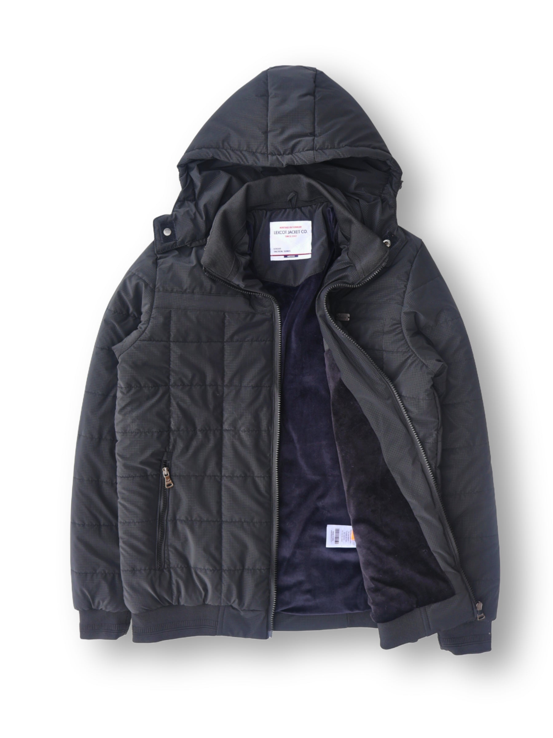 hooded floppy jacket for men Lexcot