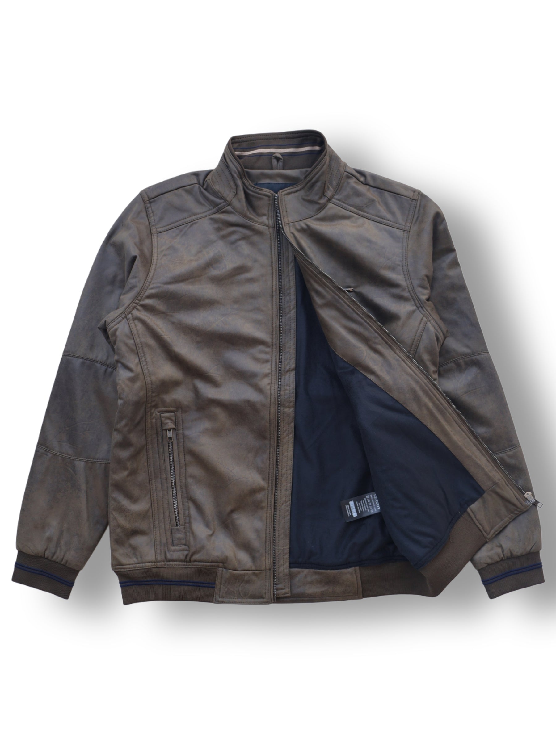 suede leather jacket for men's Lexcot