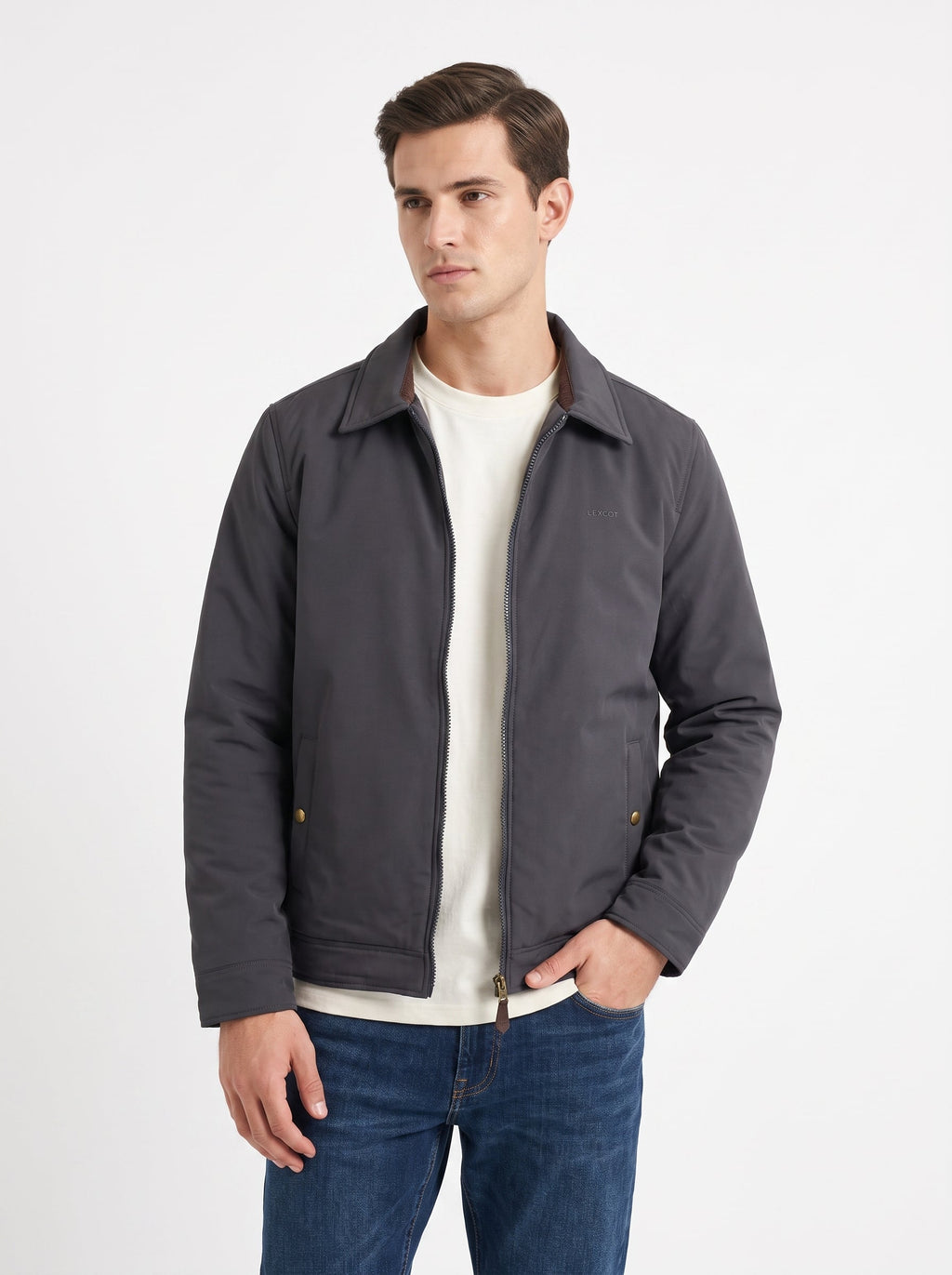 jacket for men's (Classic Shirt-Style Collar) Lexcot