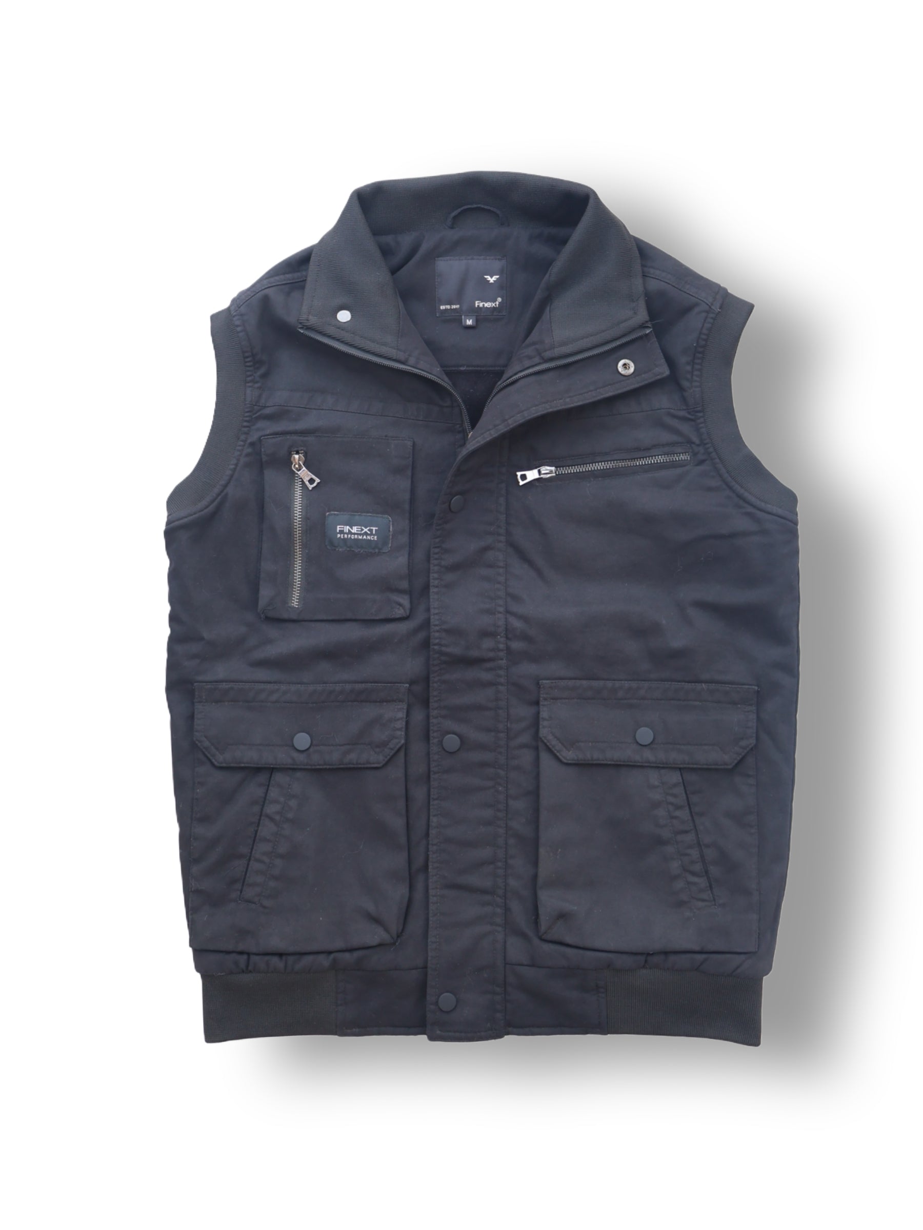 SLEEVELESS CARGO POCKET WINTER JACKET FOR MEN'S Lexcot