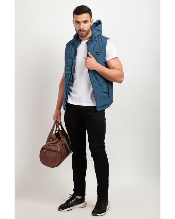 Men’s Puffer Jacket – Navy blue