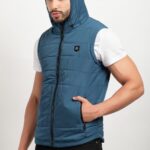 lexcot men's jacket with detachable hood puffer jacket