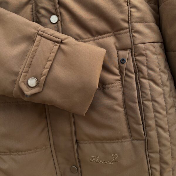 Women Insulated Puffer Jacket – brown