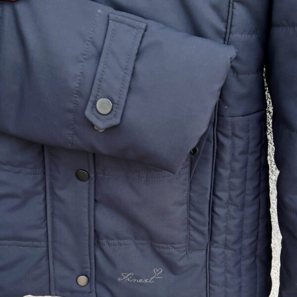 Women Insulated Puffer Jacket – Navy blue