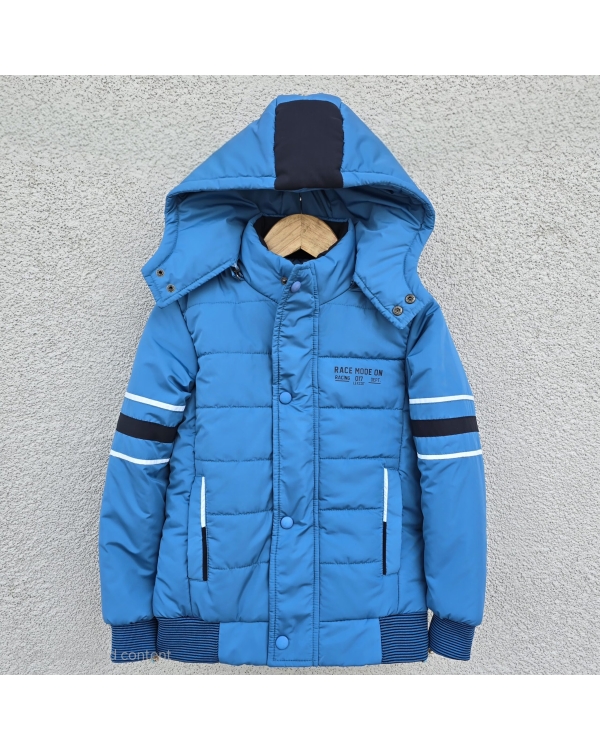 Kid Boys Puffer Jacket – Sky Blue