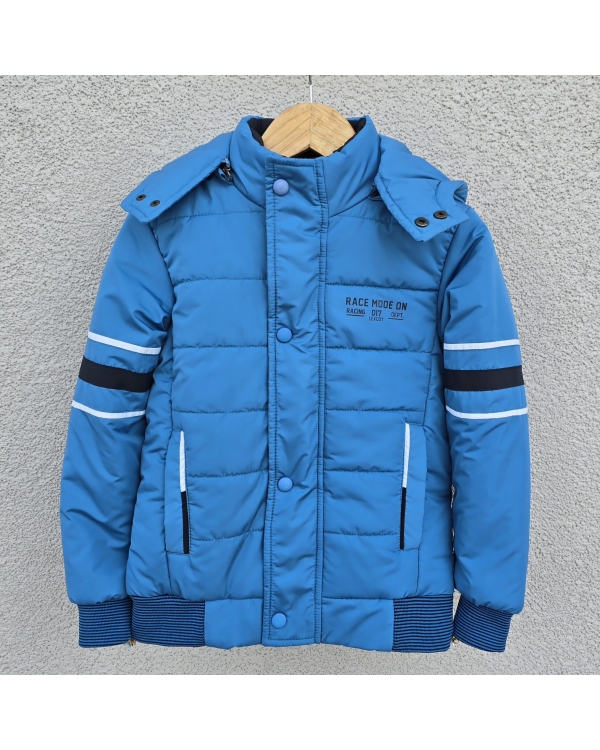 Kid Boys Puffer Jacket – Sky Blue