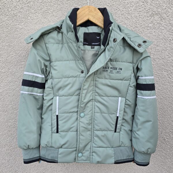 Kid Boys Puffer Jacket – MINT GREEN