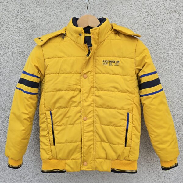 Kid Boys Puffer Jacket – YELLOW