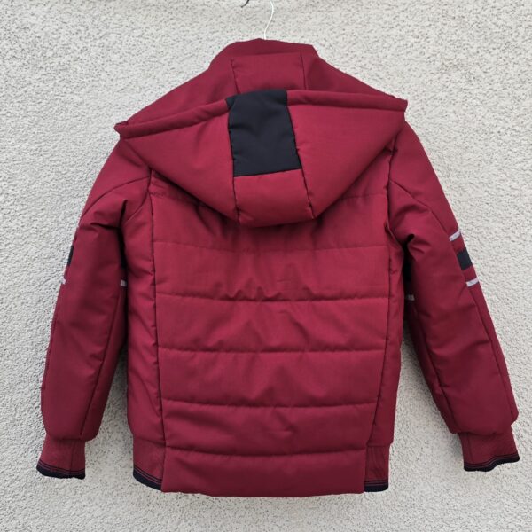 Kid Boys TPU fabric Puffer Jacket – MAROON