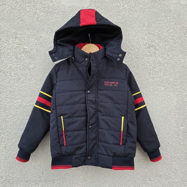 Kid Boys TPU fabric Puffer Jacket – DARK NAVY BLUE