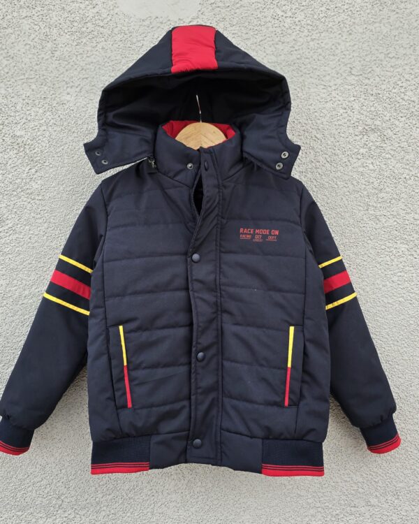 Kid Boys TPU fabric Puffer Jacket – DARK NAVY BLUE